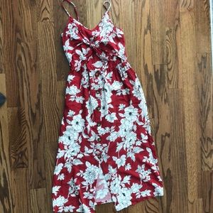 Fun, floral summertime dress